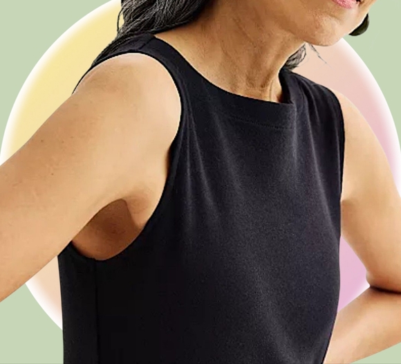 NWT Sz XL Croft & Barrow Bateau Sleeveless Top - Picture 5 of 7